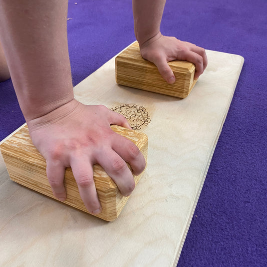 Body Wheel LiteBlox Faux Wood Handstand Blocks