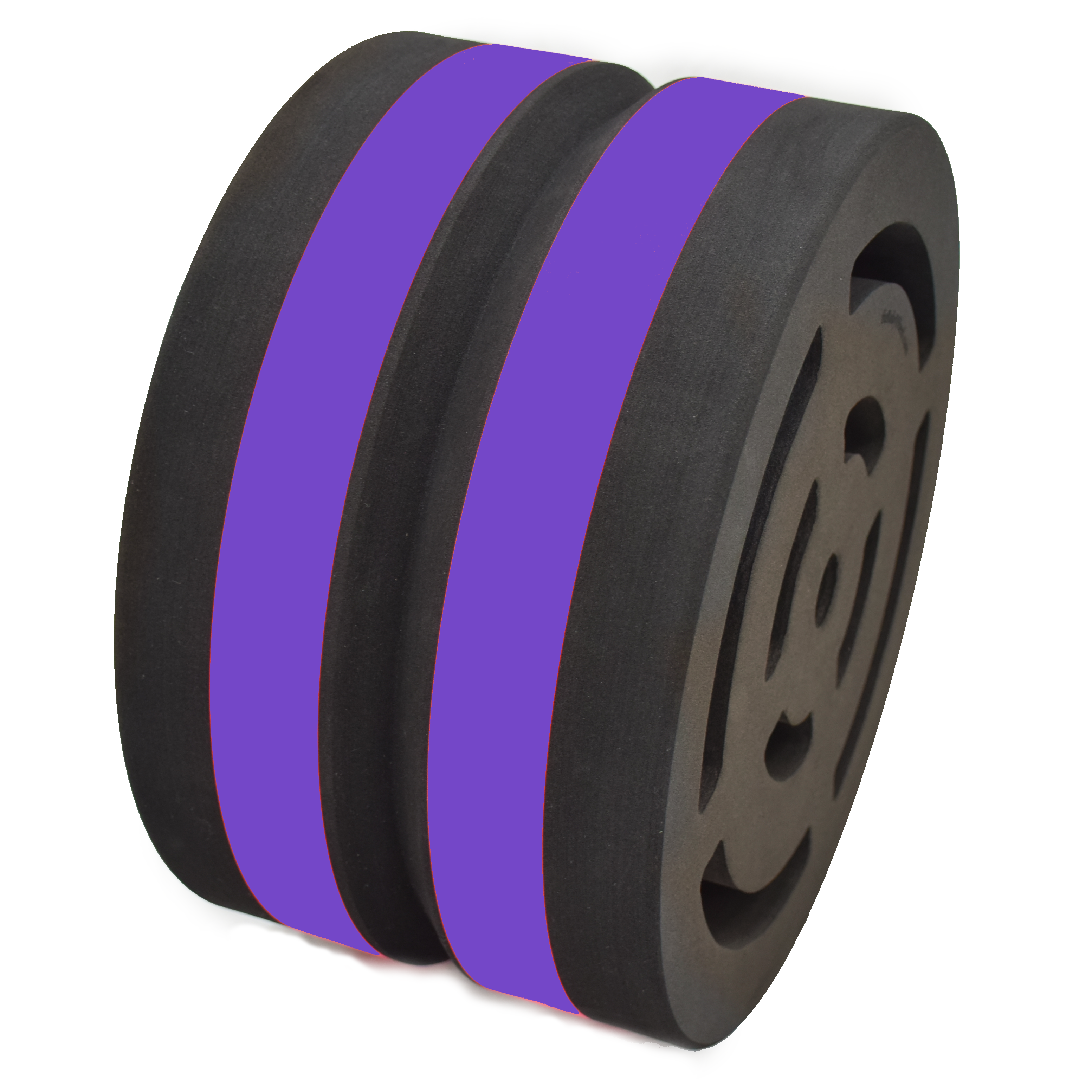 Body Sport Yoga Wheel, 5 x 12.6, Purple