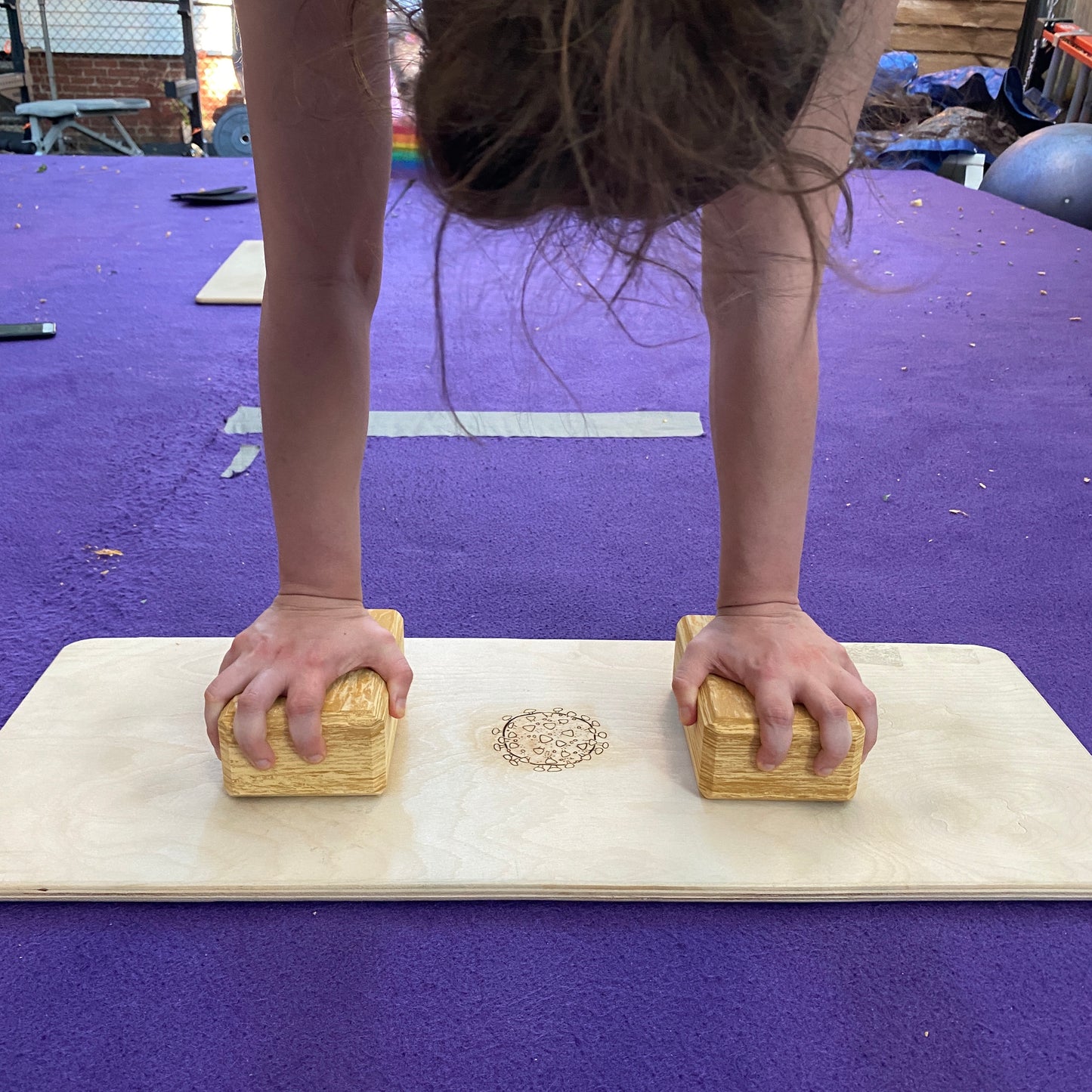 Body Wheel LiteBlox Faux Wood Handstand Blocks